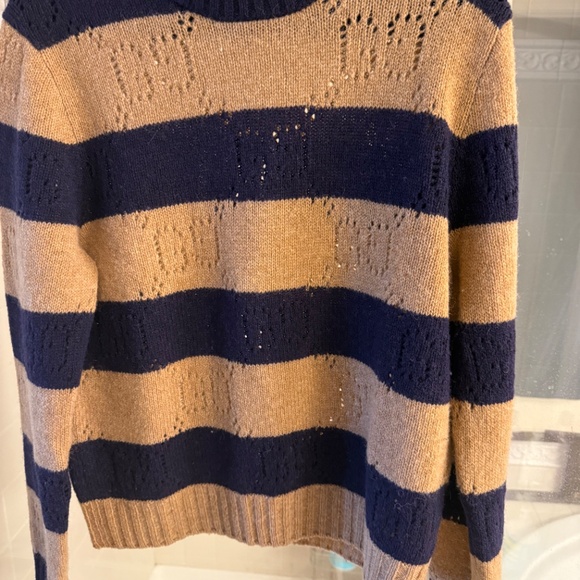 Gucci GG Striped Wool Sweater L - Picture 5 of 5
